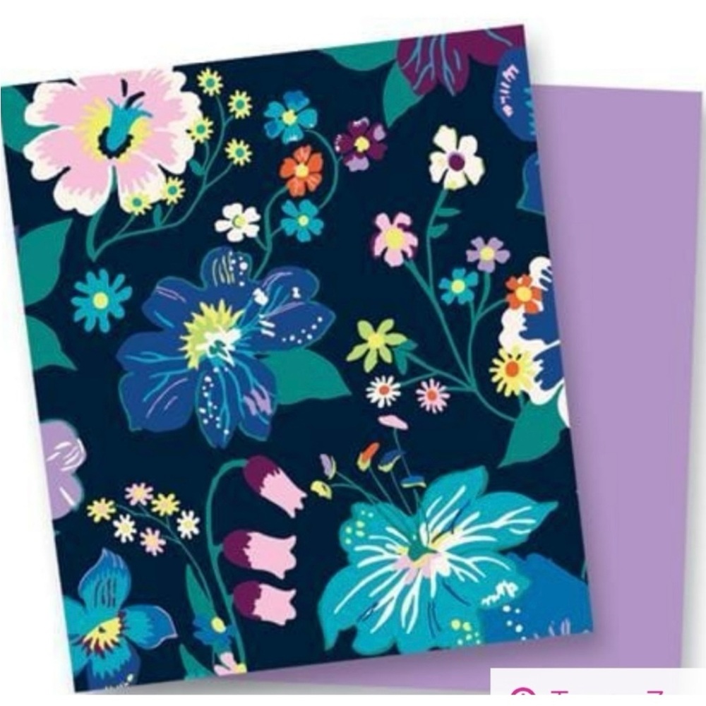 VERA BRADLEY Lighten Up Journey Backpack in Firefly Garden Print - Picture 3 of 12